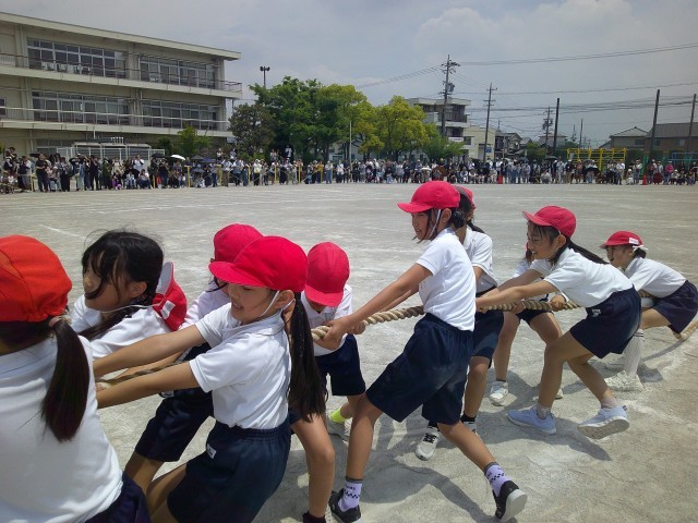 ４年生　赤組