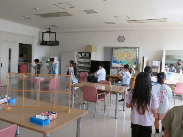 ⑤施設内見学